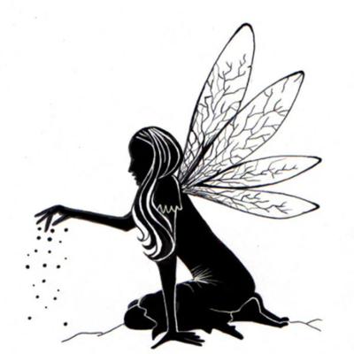 Fairy Dust Silhouette - Lavinia Stamps