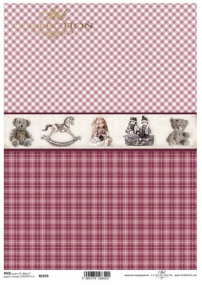 Pink Plaid Toys A4 - ITD Collection
