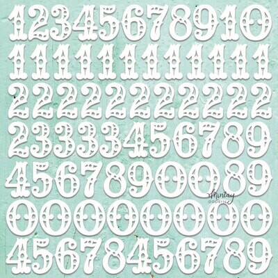 Numbers Set - Mintay by Karola