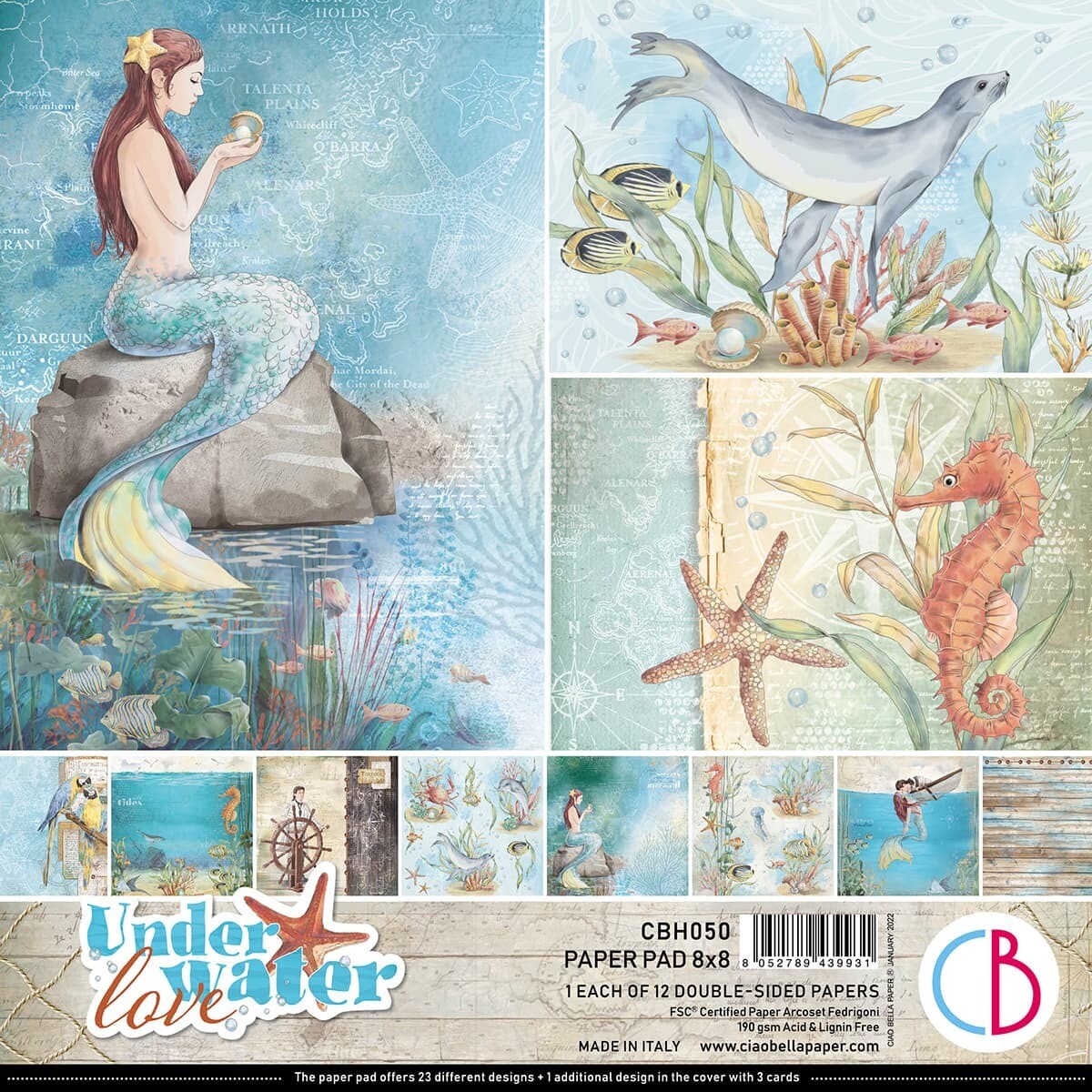 Underwater Love 8x8 - Ciao Bella