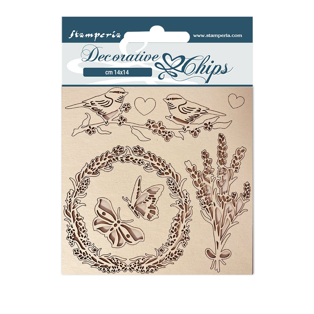 Provence Collection - Stamperia, Design: Garland and Birds