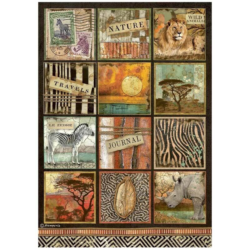 Savana Collection A4 - Stamperia