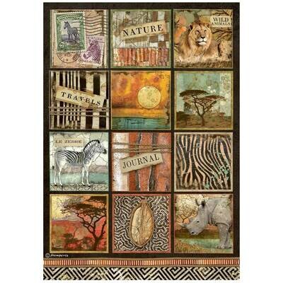 Savana Collection A4 - Stamperia