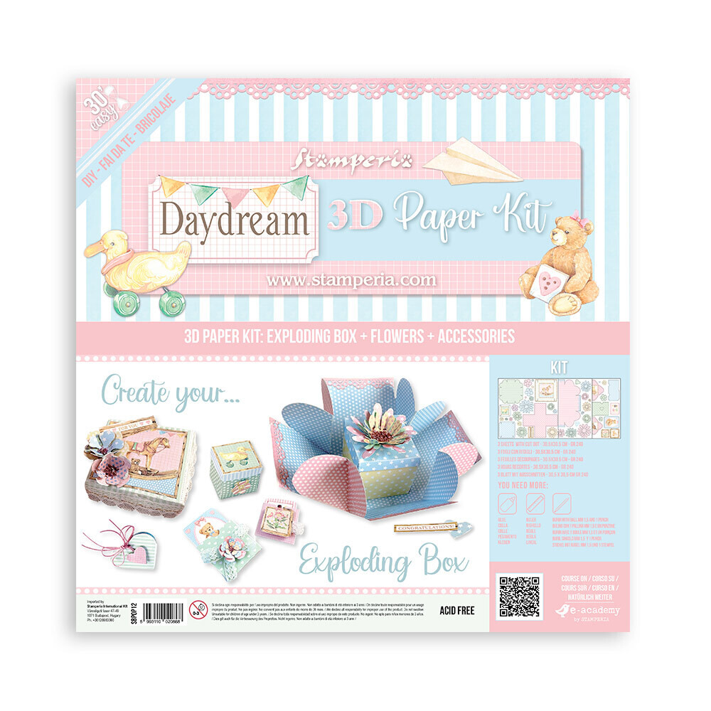 3D Daydream Exploding Box - Stamperia