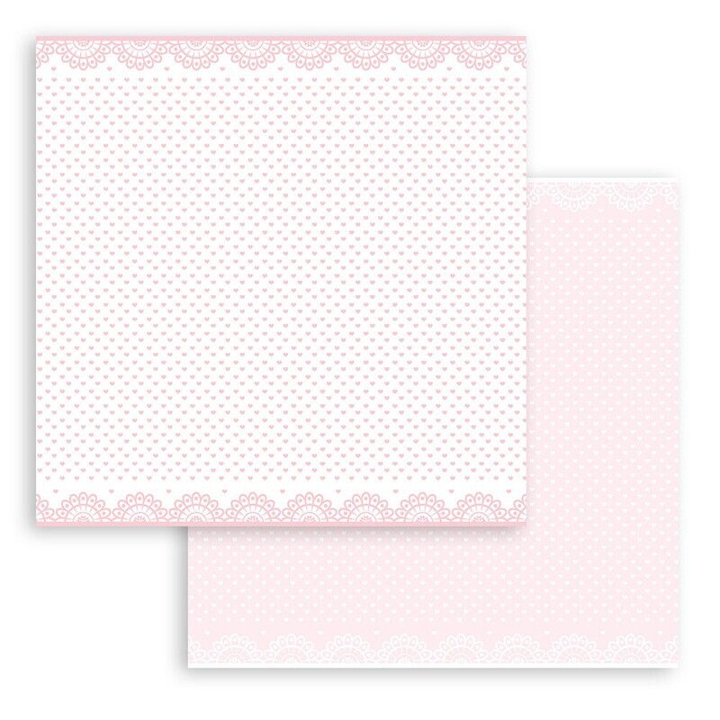 Babydream Pink Backgrounds 12x12 - Stamperia