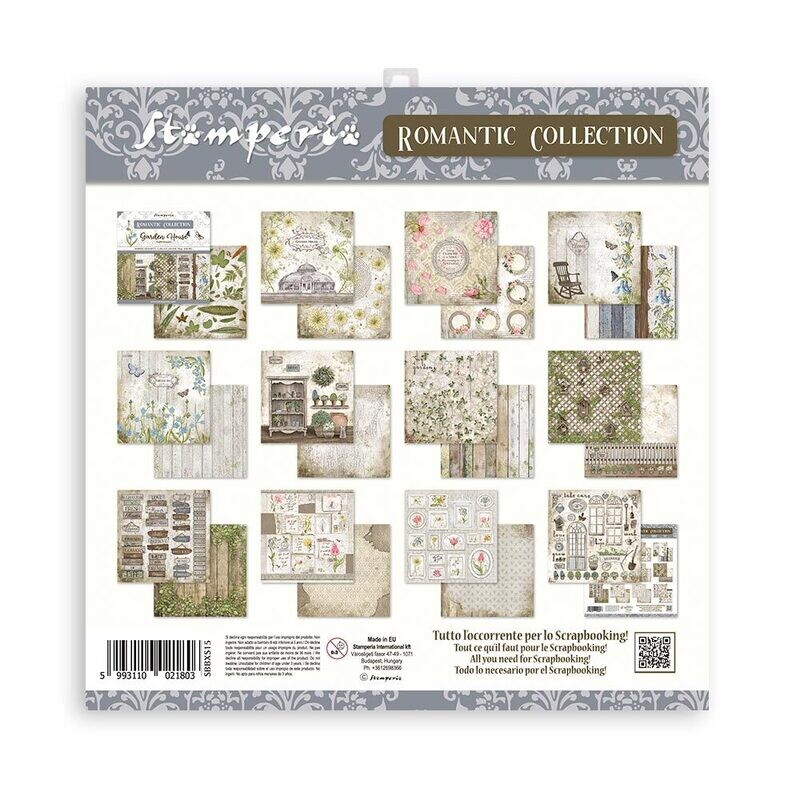 Romantic Garden House 6x6 - Stamperia