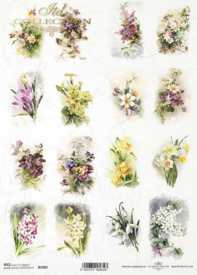 Small Spring Flowers A4 - ITD Collection