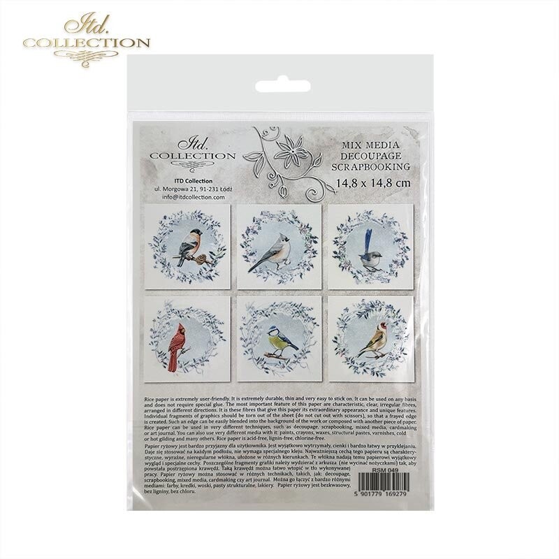 Winter Birds Set - ITD Collection