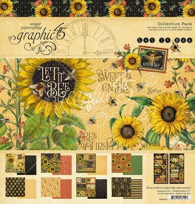 Let it Bee 12x12 w/ Stickers - Graphic 45