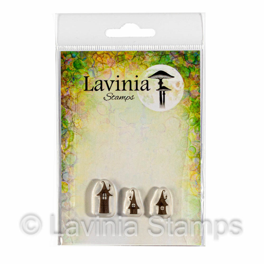 Small Pixy Houses - Lavinia Stamps