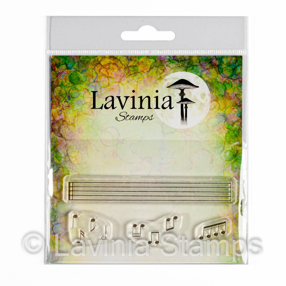 Musical Notes (Small) - Lavinia Stamps