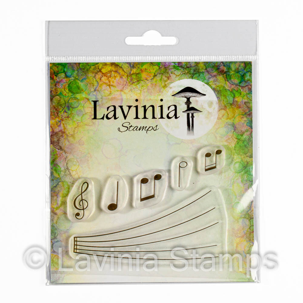 Musical Notes (large) - Lavinia Stamps