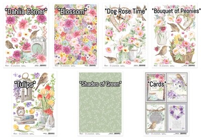 Sparrow Hill Collection A4 Set B - Ciao Bella