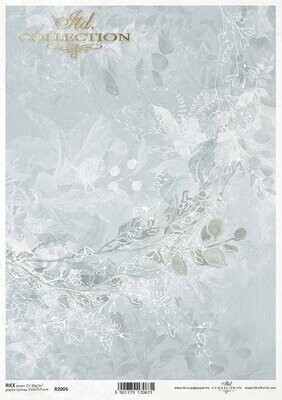 Flower Collage Wallpaper A4 - ITD Collection
