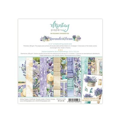 Lavender Farm 6x6 - Mintay Papers