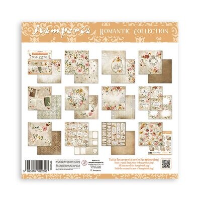 Romantic Garden of Promises 6x6 - Stamperia