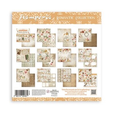 Romantic Garden of Promises 8x8 - Stamperia