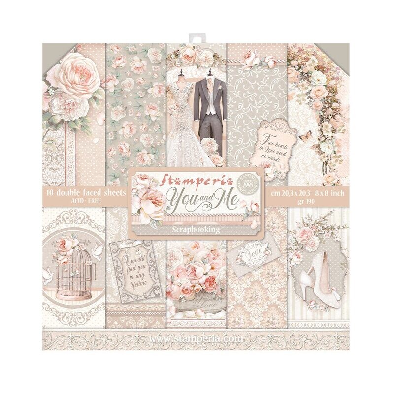 You &amp; Me 8x8 - Stamperia