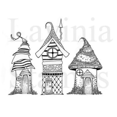 Zen Houses - Lavinia Stamps