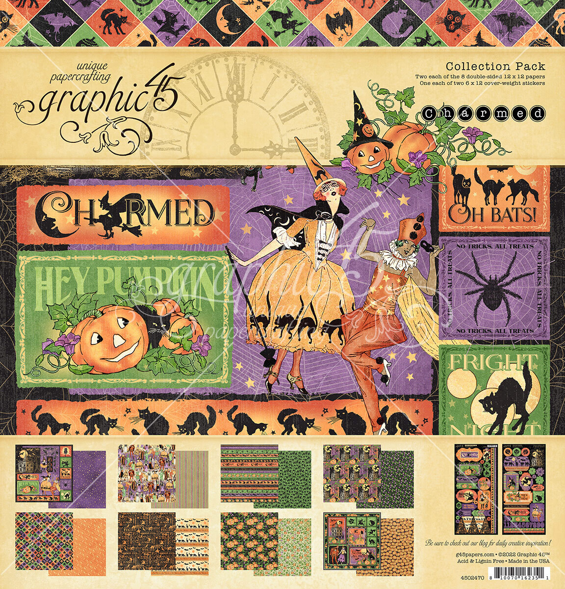 Charmed 12x12 w/ Stickers - Graphic 45