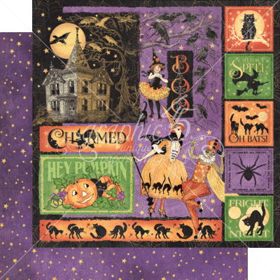 Charmed 12x12 w/ Stickers - Graphic 45