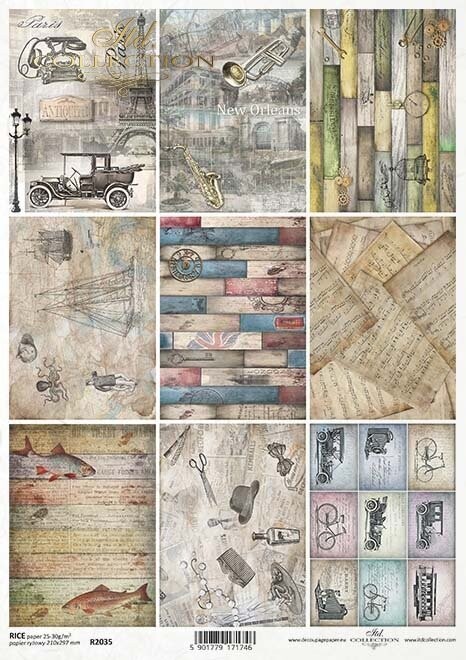 Men&#39;s World Collage A4 - ITD Collection