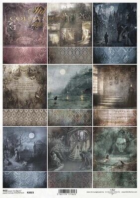 Gothic Stories Collage A4 - ITD Collection