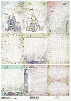 Angels &amp; Girls and Boys Collage A4 - ITD Collection