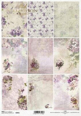 Flower Post Series Collage A4 - ITD Collection