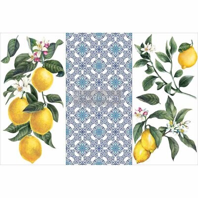 Lemon Tree 6x12 Transfer Sheets - Re-Design With Prima