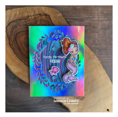 Mermaid Moments Clear Stamps - Whimsy Stamps