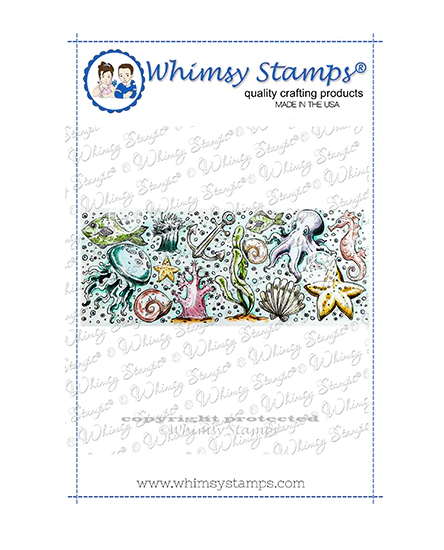 Ocean Fest Background - Whimsy Stamps