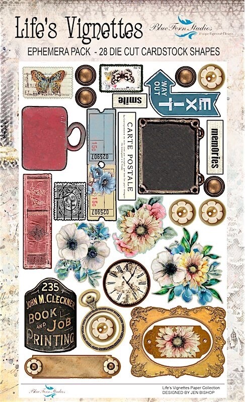 Life's Vignettes Ephemera - Blue Fern Studios Life's Vignettes Ephemera - Blue Fern Studios