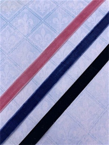 Lace 85 Velvet Trim Pack - Blue Fern Studios Life's Vignettes