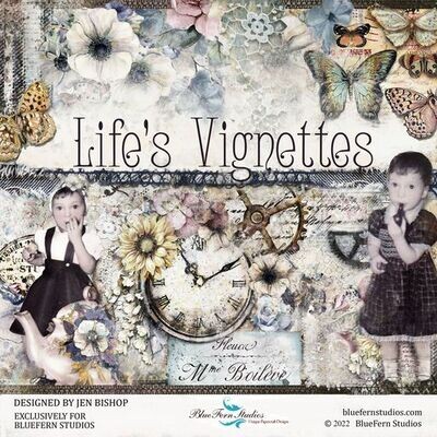 Life's Vignettes 12x12 - Blue Fern Studios