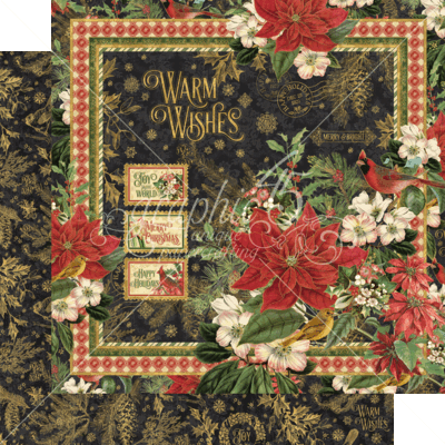 Warm Wishes 8x8 - Graphic 45