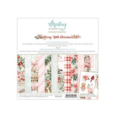 Merry Little Christmas 6x6 - Mintay Papers