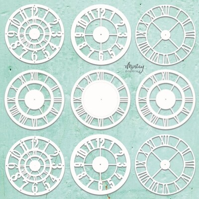 Clocks Set - Mintay by Karola