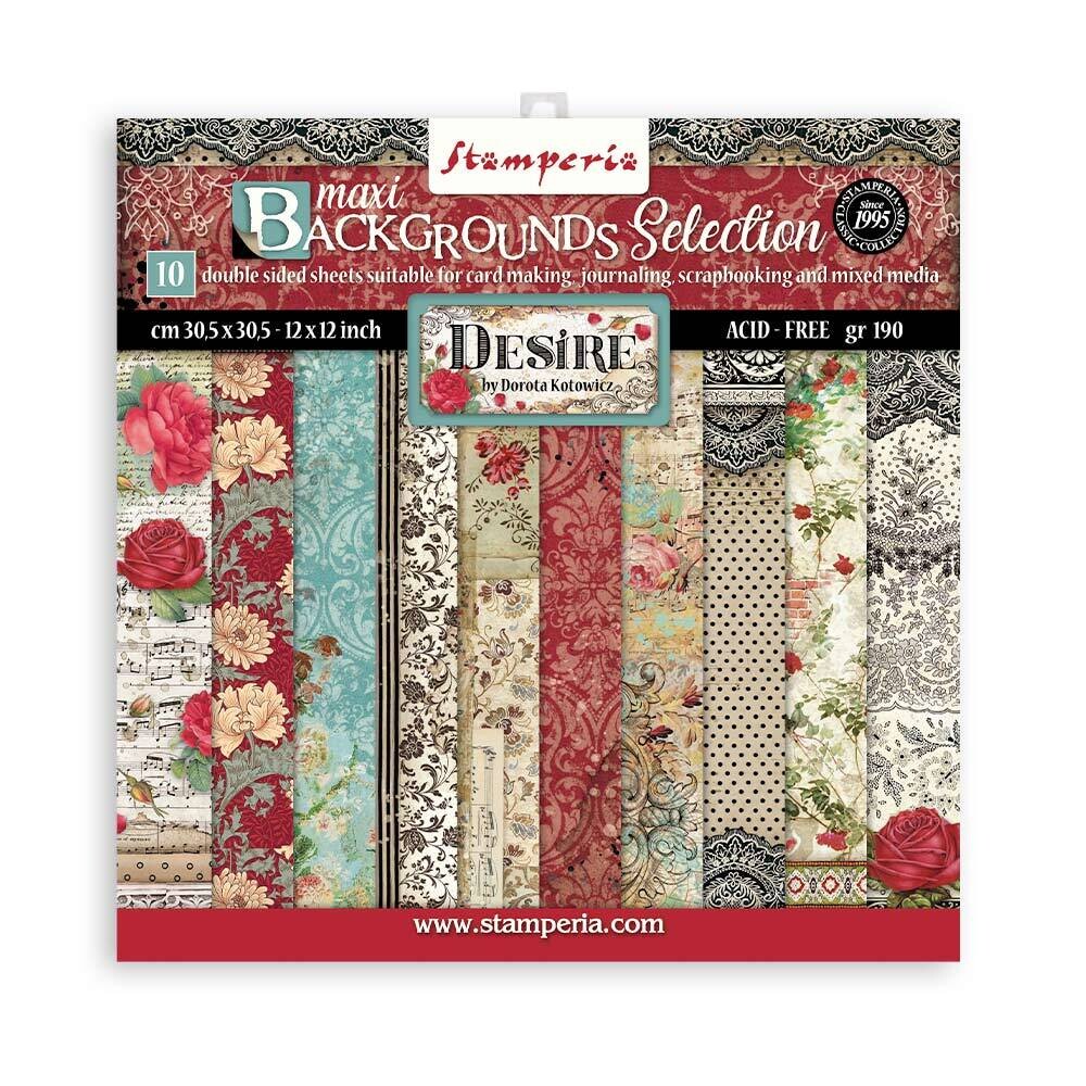 Desire Backgrounds 12x12 - Stamperia