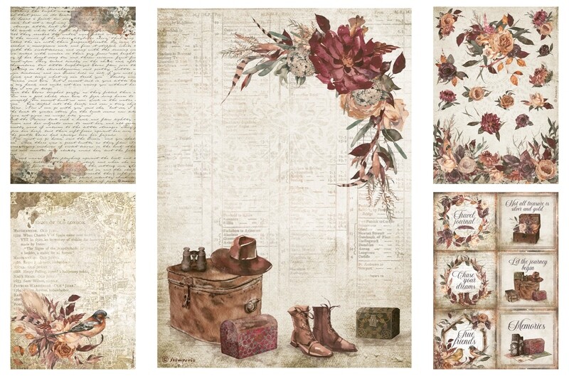 Romantic Our Way A4 - Stamperia