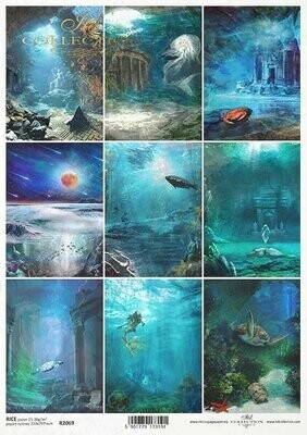 Search for Atlantis Collage A4 - ITD Collection