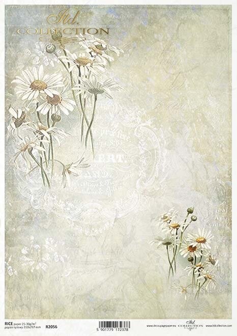 Flowers A4 - ITD Collection, Design: R2056
