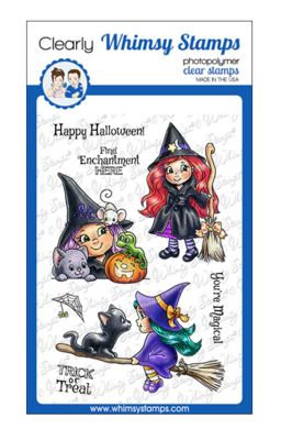 Halloween Magic Clear Stamps - Whimsy Stamps