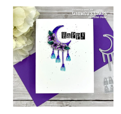 Boho Moon Die Set - Whimsy Stamps