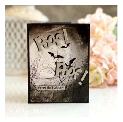 Poof! Word Die Set - Whimsy Stamps