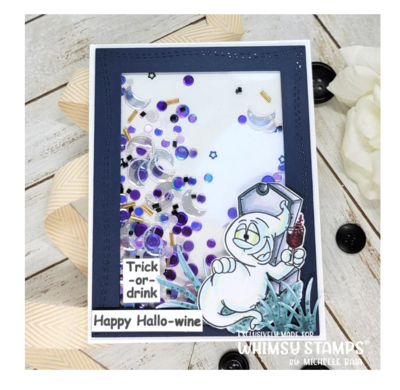 Hey Boo Clear Stamps - Whimsy Stamps