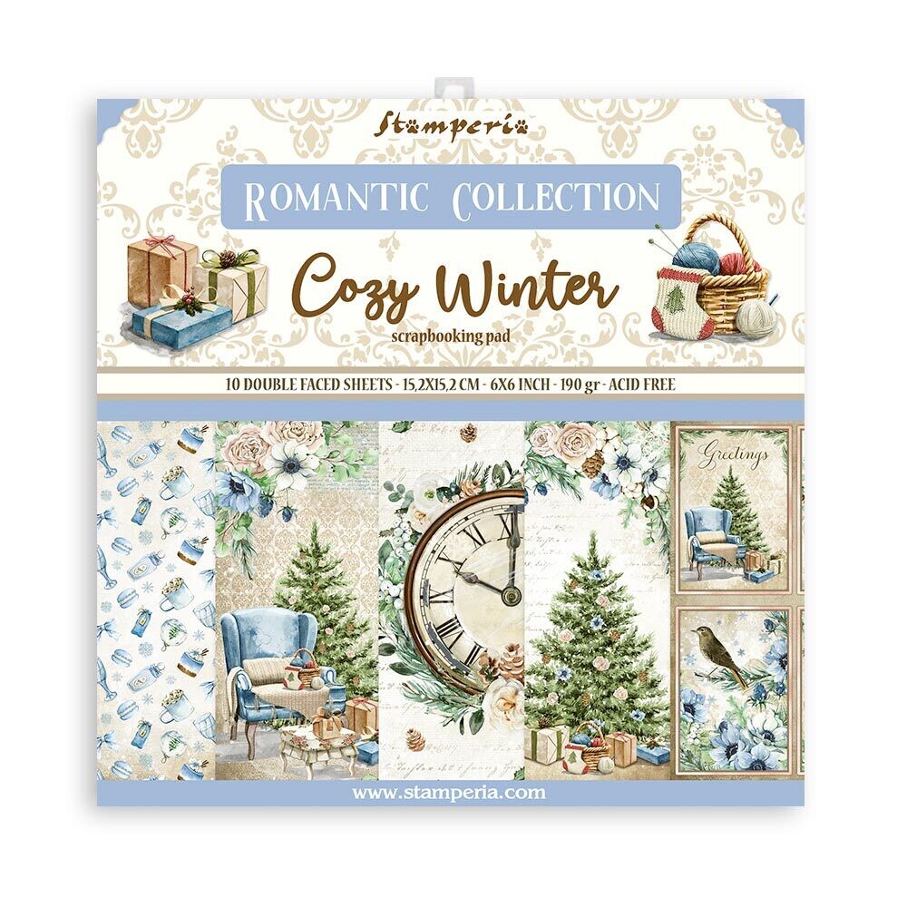 Romantic Cozy Winter 6x6 - Stamperia