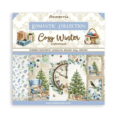 Romantic Cozy Winter 8x8 - Stamperia