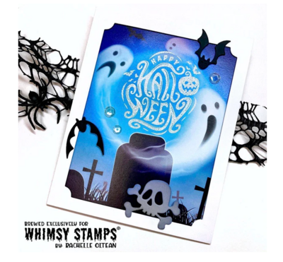 ATC Hiss Off Clear Stamps - Whimsy Stamps