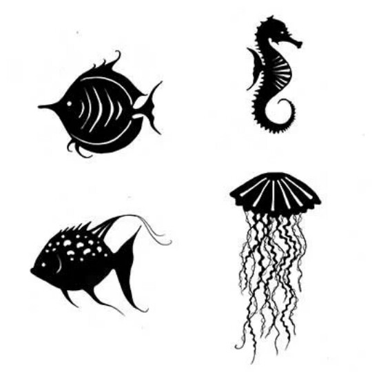 Sea Creatures - Lavinia Stamps